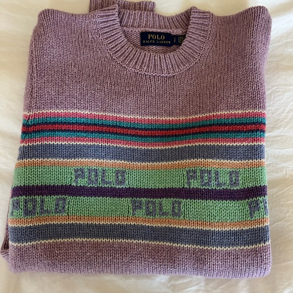 PUFF-SLEEVE POLO SWEATER - Picture 4 of 8